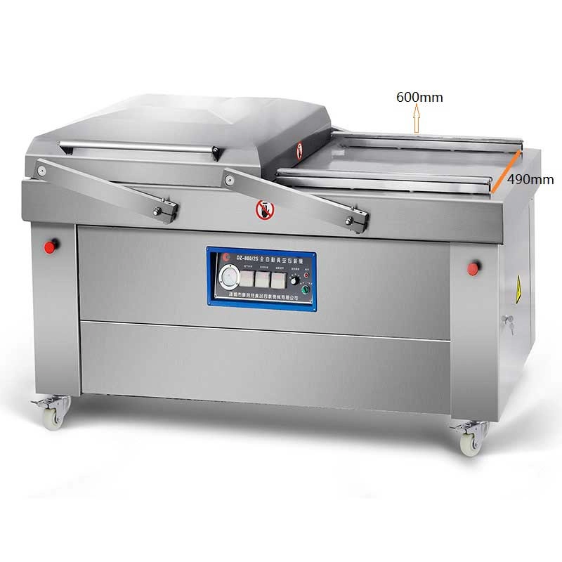 Commercial Double Chamber Vacuum Sealer with 32” Seal Bars - 220v